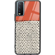 Spoyi Vivo Y20 Vintage Art Tasarımlı Glossy Telefon Kılıfı