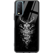 Spoyi Vivo Y20 Witcher 3 Deer Tasarımlı Glossy Telefon Kılıfı