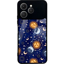 Spoyi Tecno Spark 40 Night Tasarımlı Glossy Telefon Kılıfı