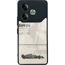 Spoyi Tecno Pova 6 Ferrari Tasarımlı Glossy Telefon Kılıfı