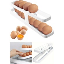 Omilife 2 Katlı Otomatik Buzdolabı Yumurta Standı Yumurtalık Rafı