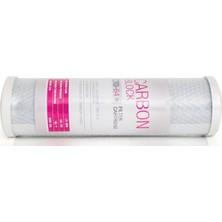Aquabir Esli Kömür Bazlı Blok Karbon Kartuş Filtre Açık Kasa 10'' Cto 50'li
