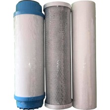 Naturel Açık Kasa Su Arıtma Cihazı Filtresi 3 Filtre Sediment