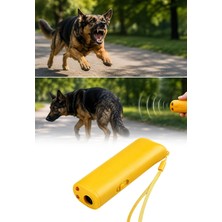 Omilife Ultrasonik Köpek Kovucu Eğitim Cihazı El Fenerli Taşınabilir Uzaklaştırıcı Cihaz