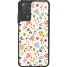 Spoyi Xiaomi Redmi Note 11S Beyaz Bindanlı Tasarımlı Glossy Telefon Kılıfı