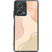 Spoyi Xiaomi Redmi Note 12 Pro 5g Nude Colors Tasarımlı Glossy Telefon Kılıfı