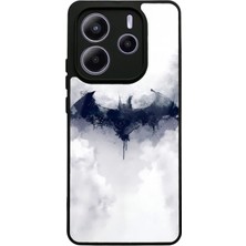 Spoyi Xiaomi Redmi Note 14 4g Beyaz Batman Tasarımlı Glossy Telefon Kılıfı