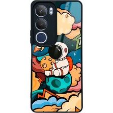 Spoyi Vivo Y19S Baby Astronaut Tasarımlı Glossy Telefon Kılıfı