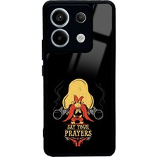 Spoyi Xiaomi Redmi Note 13 Pro 5g Say Your Prayers Tasarımlı Glossy Telefon Kılıfı