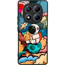 Spoyi Xiaomi Redmi Note 14 Pro 4g Baby Astronaut Tasarımlı Glossy Telefon Kılıfı