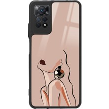 Spoyi Xiaomi Redmi Note 12 Pro 4g Silüet Tasarımlı Glossy Telefon Kılıfı