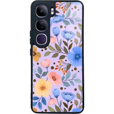 Spoyi Vivo V40 Lite Çiçek Bahçesi Tasarımlı Glossy Telefon Kılıfı
