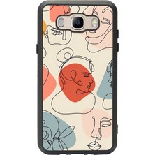Spoyi Samsung J7 (2016) Nude Maske Tasarımlı Glossy Telefon Kılıfı