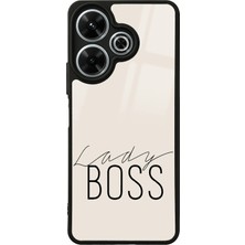 Spoyi Xiaomi Redmi 13 4g Lady Boss Tasarımlı Glossy Telefon Kılıfı