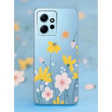 Spoyi Xiaomi Redmi Note 12 4g Spring Tasarımlı Şeffaf Telefon Kılıfı