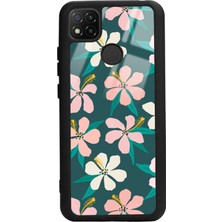 Spoyi Xiaomi Redmi 9c Leaf Flovers Tasarımlı Glossy Telefon Kılıfı
