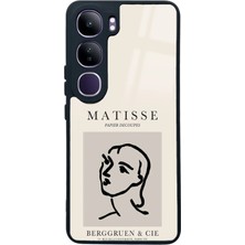 Spoyi Vivo V40 Lite Matisse Papier Tasarımlı Glossy Telefon Kılıfı