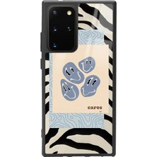 Spoyi Samsung S20 Plus Zebra Emoji Tasarımlı Glossy Telefon Kılıfı