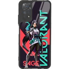Spoyi Xiaomi Redmi Note 11S Valorant Sage Tasarımlı Glossy Telefon Kılıfı