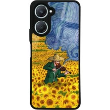 Spoyi Vivo Y18 Kemancı Tasarımlı Glossy Telefon Kılıfı