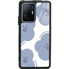 Spoyi Xiaomi Mi 11T Pro Cloud Face Tasarımlı Glossy Telefon Kılıfı