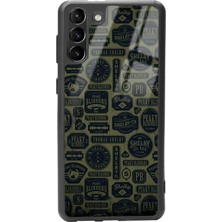 Spoyi Samsung S-21 Plus Peaky Blinders Duvar Kağıdı Tasarımlı Glossy Telefon Kılıfı