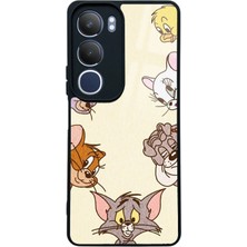 Spoyi Vivo Y19S Tom And Jerry Tasarımlı Glossy Telefon Kılıfı
