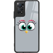 Spoyi Xiaomi Redmi Note 11 Pro Grey Tasarımlı Glossy Telefon Kılıfı