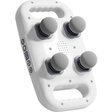 SÜS Mey Ithalat® 4 Başlıklı Masaj Tabancası - Ergonomik Derin Doku Sırt ve Boyun Masaj Aleti Ağrı ve Sızı Giderici