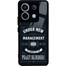 Spoyi Xiaomi Redmi Note 13 Pro 5g Peaky Blinders Management Tasarımlı Glossy Telefon Kılıfı