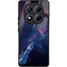 Spoyi Xiaomi Redmi Note 14 Pro Plus Space Rocket Tasarımlı Glossy Telefon Kılıfı