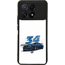 Spoyi Xiaomi Poco X6 Pro Skyline Tasarımlı Glossy Telefon Kılıfı