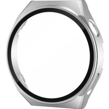 Techora Sale Mey Ithalat®  Huawei Watch Gt3 Pro 46MM Dota Camlı Kasa Ekran Koruyucu - Gümüş