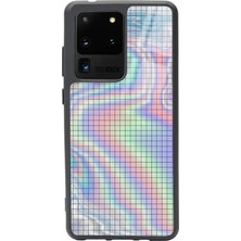 Spoyi Samsung S20 Ultra Neon Dama Tasarımlı Glossy Telefon Kılıfı