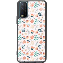 Spoyi Vivo Y20 Minik Sonbahar Tasarımlı Glossy Telefon Kılıfı