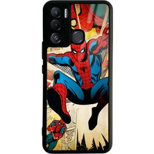 Spoyi Tecno Pova Neo Spider-Man Örümcek Adam Tasarımlı Glossy Telefon Kılıfı