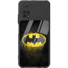 Spoyi Poco M4 Pro Yellow Batman Tasarımlı Glossy Telefon Kılıfı