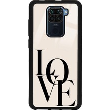 Spoyi Xiaomi Redmi Note 9 Love Tasarımlı Glossy Telefon Kılıfı