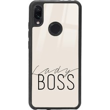 Spoyi Xiaomi Redmi Note 7 Lady Boss Tasarımlı Glossy Telefon Kılıfı