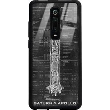 Spoyi Xiaomi Mi 9t Apollo Plan Tasarımlı Glossy Telefon Kılıfı