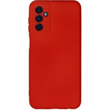 Techora Sale Mey Ithalat®  Samsung Galaxy M23 Kılıf Nano Içi Kadife Silikon - Kırmızı