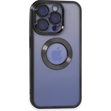 Techora Sale Mey Ithalat®  iPhone 15 Pro Max Kılıf Slot Silikon - Siyah