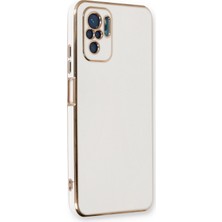 Techora Sale Mey Ithalat®   Redmi Note 10 Kılıf Volet Silikon - Beyaz
