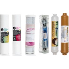 Sulook Açık Kasa Su Arıtma Cihazlarına Uyumlu 6'lı Filtre Seti Lg Membranlı