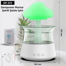 Techora Sale Mantar Şeklinde Şelale Işıklı