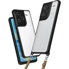 Techora Sale Mey Ithalat®   Redmi Note 13 Pro Plus Kılıf Penta Silikon Kılıf - Siyah