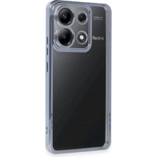 Techora Sale Mey Ithalat®   Poco X6 Kılıf  Lensli Silikon - Açık Mavi