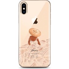 Spoyi Iphone X/xs Skirt Tasarımlı Süper Şeffaf Telefon Kılıfı