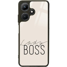 Spoyi Infinix Hot 30I Lady Boss Tasarımlı Glossy Telefon Kılıfı