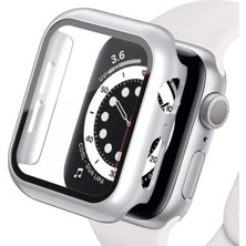Techora Sale Mey Ithalat®   Watch Ultra 49MM Camlı Kasa Ekran Koruyucu - Gümüş